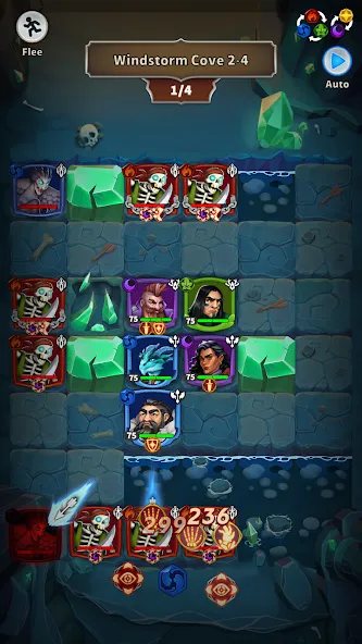 Friends & Dragons - Puzzle RPG [МОД: Много денег, Монет и Все открыто] Screenshot 5