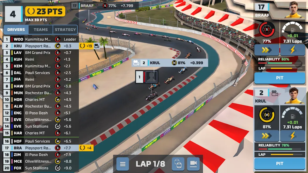 Motorsport Manager Game 2024 (Моторспорт менеджер онлайн 2023) [МОД: Все открыто, Дополнительные деньги и Меню MOD] Screenshot 5