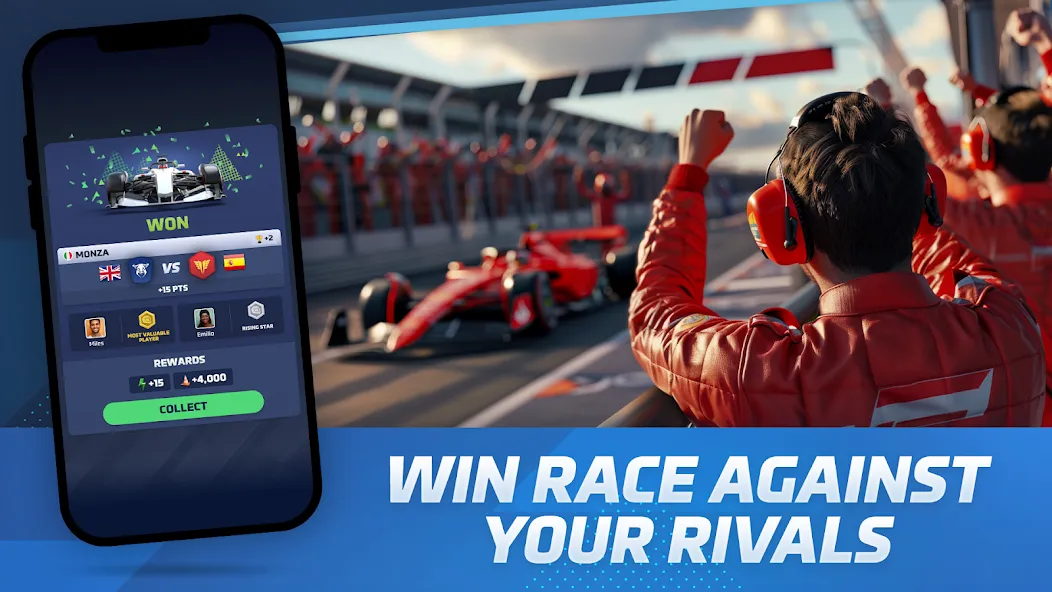Racing Rivals: Team Car Game (Моторспортивные соперники) [МОД: Деньги, Монеты и Меню MOD] Screenshot 5