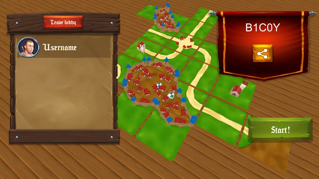 War of Carcassonne board Games (Каркассон) [МОД: Деньги, Монеты и Меню MOD] Screenshot 3