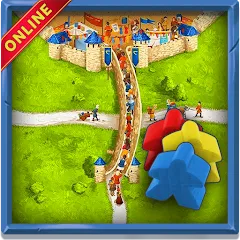 Скачать War of Carcassonne board Games (Каркассон) [МОД: Деньги, Монеты и Меню MOD] | Взлом War of Carcassonne board Games на Андроид