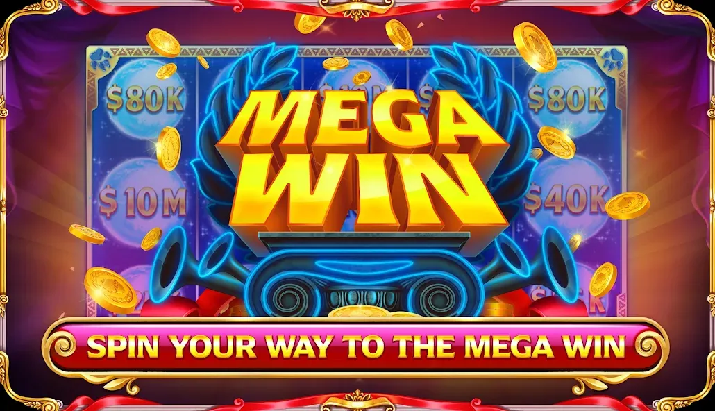 Caesars Slots: Casino Games (Сизарс Слотс) [МОД: Много монет, Открытые уровни и Мега MOD] Screenshot 4