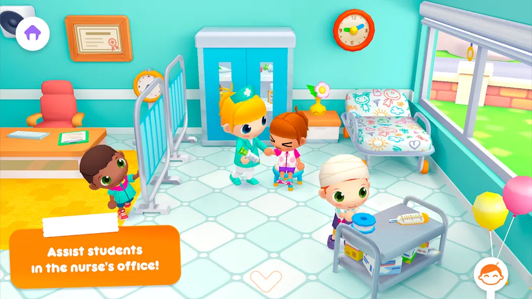 Sunny School Stories (Санны Скул Сториз) [МОД: Много монет, Открытые уровни и Мега MOD] Screenshot 2