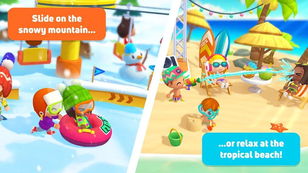 Vacation Hotel Stories (Вакансия Отель истории) [МОД: Много монет, Открытые уровни и Мега MOD] Screenshot 2