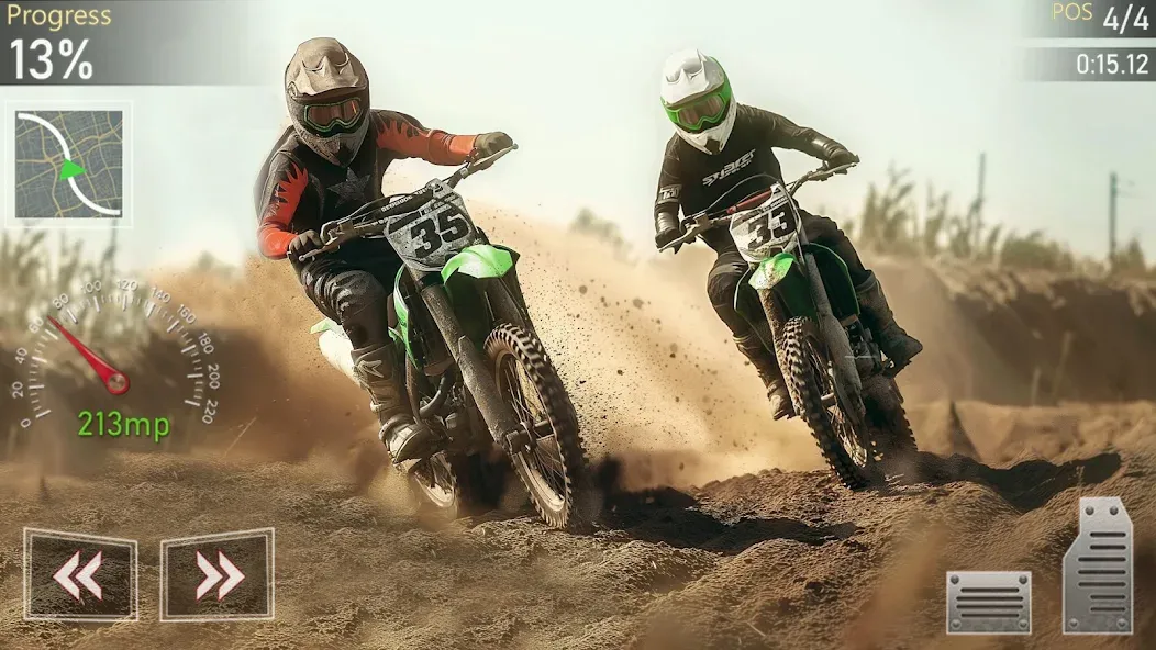 Motocross MX Dirt Bike Games [МОД: Деньги, Монеты и Меню MOD] Screenshot 4
