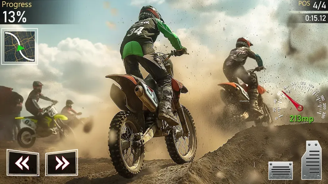 Motocross MX Dirt Bike Games [МОД: Деньги, Монеты и Меню MOD] Screenshot 5