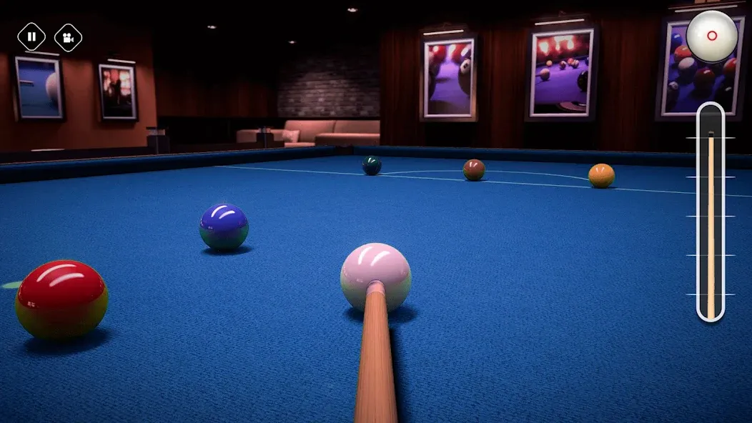 Billiards 8 Ball Pool Offline [МОД: Бесконечные деньги, Монеты и Мега MOD] Screenshot 3