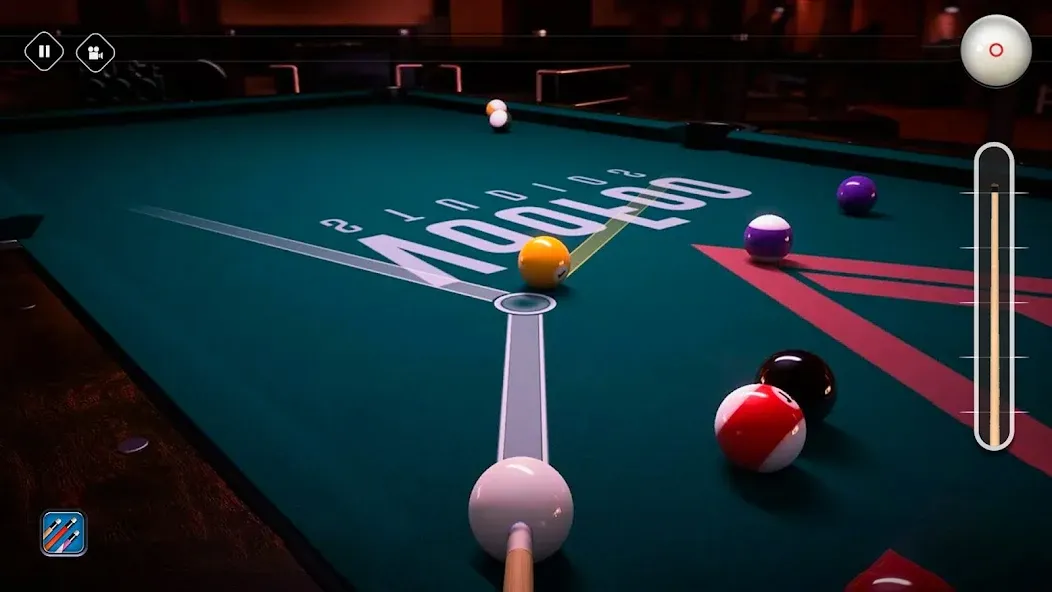 Billiards 8 Ball Pool Offline [МОД: Бесконечные деньги, Монеты и Мега MOD] Screenshot 5