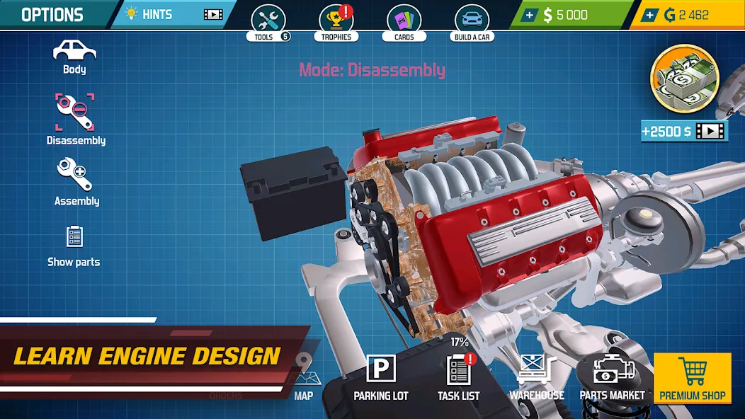 Car Mechanic Simulator 21 (Кар Механик Симулятор 21) [МОД: Деньги, Монеты и Меню MOD] Screenshot 1