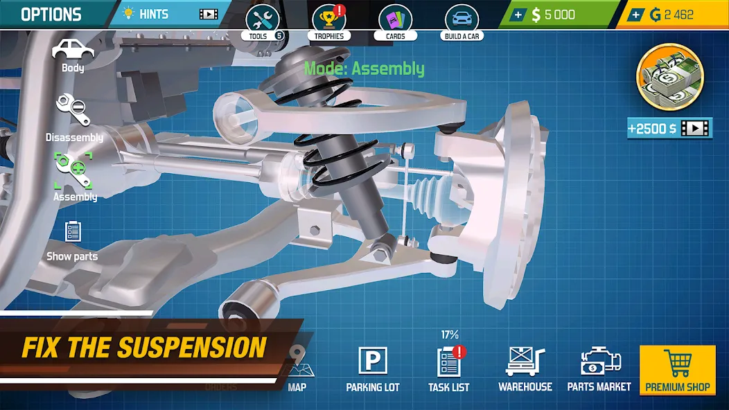 Car Mechanic Simulator 21 (Кар Механик Симулятор 21) [МОД: Деньги, Монеты и Меню MOD] Screenshot 3