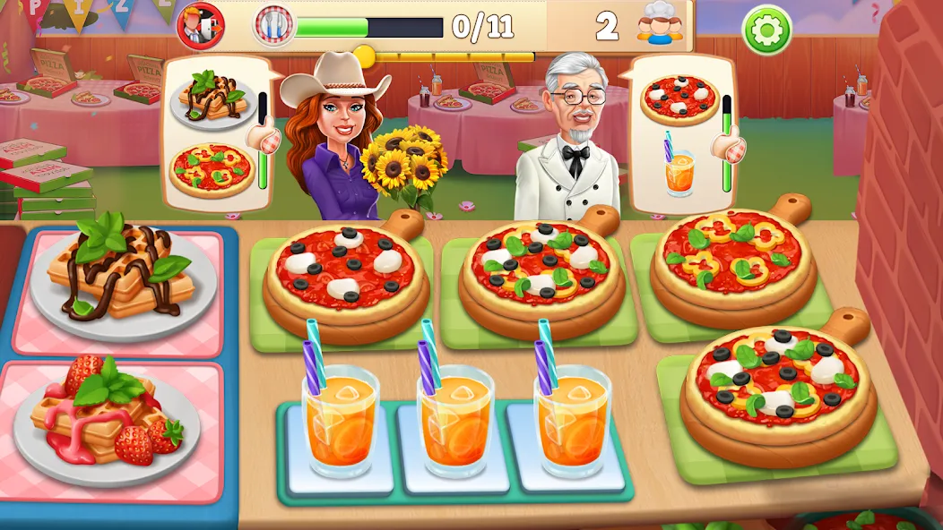Cooking Market-Restaurant Game [МОД: Бесконечные деньги, Монеты и Мега MOD] Screenshot 5