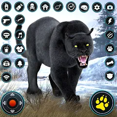 Скачать Wild Black Panther Games [МОД: Много денег, Монет и Все открыто] | Взлом Wild Black Panther Games на Андроид