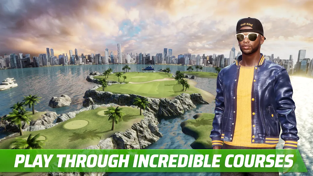Golf King - World Tour [МОД: Много монет, Открытые уровни и Мега MOD] Screenshot 4