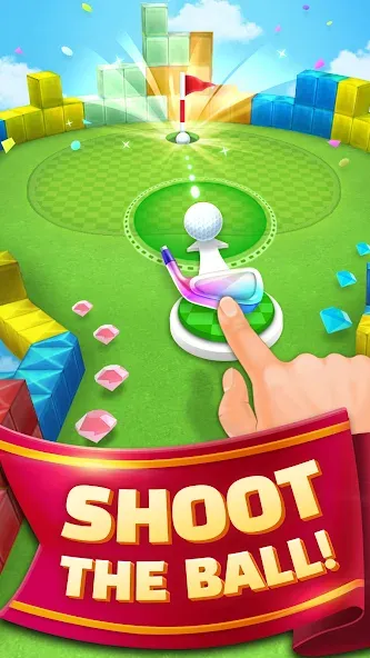 Mini Golf King (Мини Гольф Кинг) [МОД: Много монет, Открытые уровни и Мега MOD] Screenshot 1