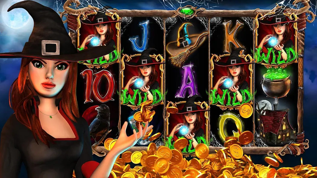 Pokie Magic Casino Slots (Поки Мэджик Казино Слоты) [МОД: Много монет, Открытые уровни и Мега MOD] Screenshot 3