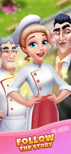 Merge Restaurant: Makeover (Мерж Ресторан) [МОД: Меню, Бесконечные монеты и Открытые уровни] Screenshot 3