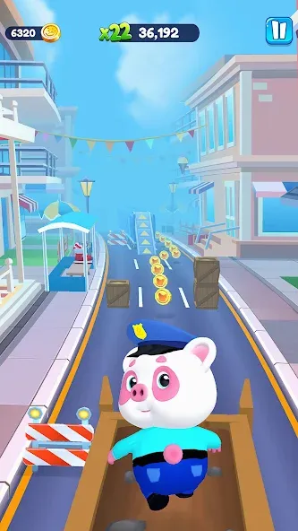 Piggy Panda Run: Fun Game [МОД: Деньги, Монеты и Меню MOD] Screenshot 4