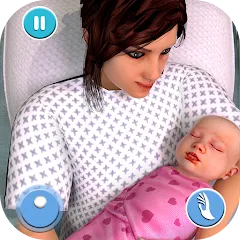 Скачать Pregnant Mother Simulator Game (Симулятор беременной мамы) [МОД: Все открыто, Дополнительные деньги и Меню MOD] | Взлом Pregnant Mother Simulator Game на Андроид