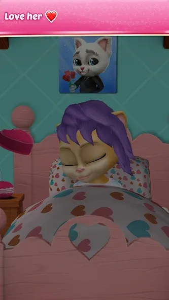 Pregnant Talking Cat Emma [МОД: Много монет, Открытые уровни и Мега MOD] Screenshot 5
