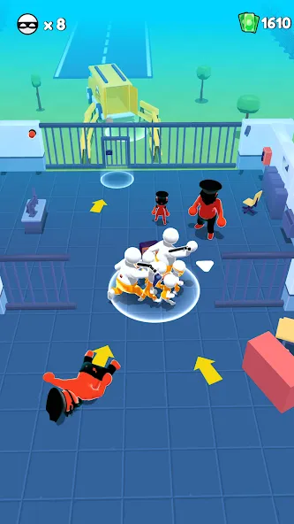 Prison Escape 3D - Jailbreak (Призон Искепе) [МОД: Много монет, Открытые уровни и Мега MOD] Screenshot 1