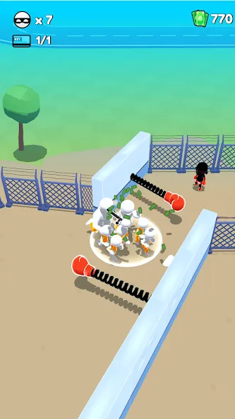 Prison Escape 3D - Jailbreak (Призон Искепе) [МОД: Много монет, Открытые уровни и Мега MOD] Screenshot 4