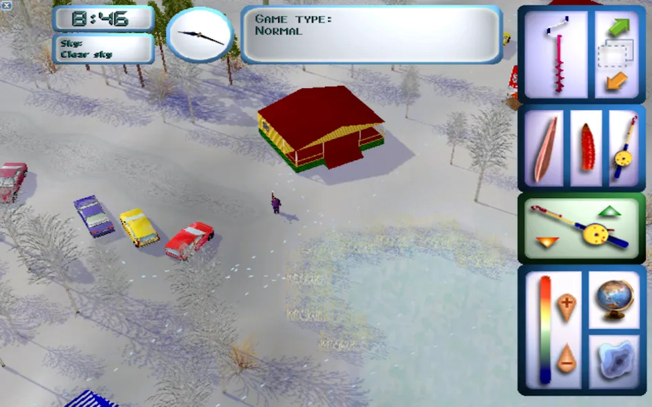 Pro Pilkki 2 - Ice Fishing (Про Пилкки 2) [МОД: Все открыто, Дополнительные деньги и Меню MOD] Screenshot 1