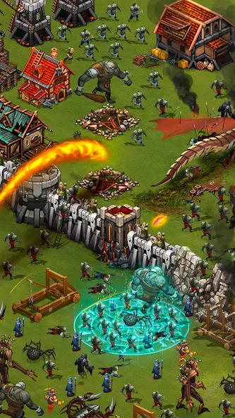 Throne Rush [МОД: Деньги, Монеты и Меню MOD] Screenshot 2
