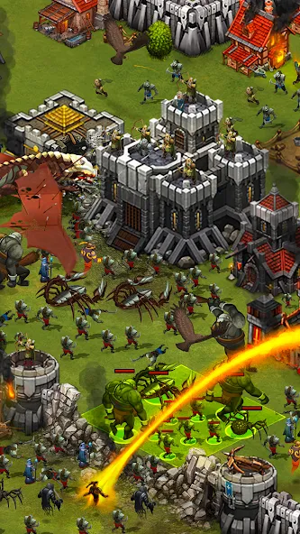 Throne Rush [МОД: Деньги, Монеты и Меню MOD] Screenshot 3