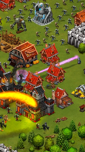 Throne Rush [МОД: Деньги, Монеты и Меню MOD] Screenshot 4