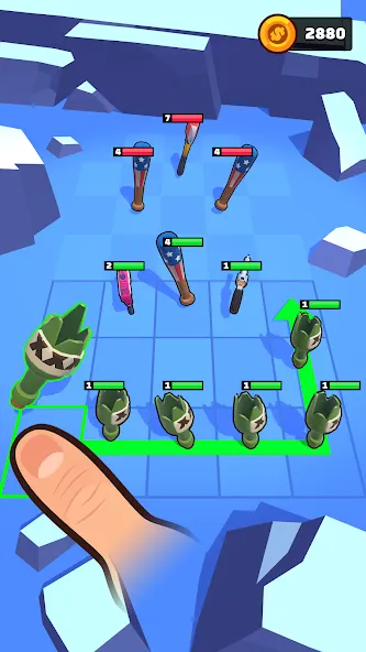 Happy Merge (Поли Мердж) [МОД: Бесконечные деньги, Монеты и Мега MOD] Screenshot 1