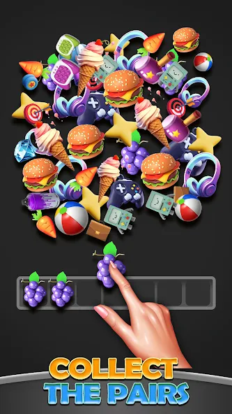 Triple Match 3D Ultimate Match (Скери Клаун Хоррор Сурвайвал 3Д) [МОД: Много монет, Открытые уровни и Мега MOD] Screenshot 2