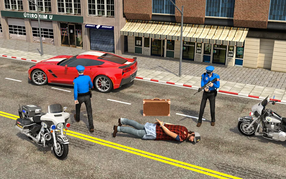 City Police Car Driving Games [МОД: Деньги, Монеты и Меню MOD] Screenshot 2