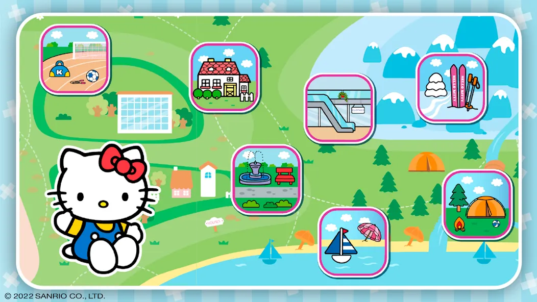 Hello Kitty: Kids Hospital (Хелло Китти) [МОД: Все открыто, Дополнительные деньги и Меню MOD] Screenshot 2