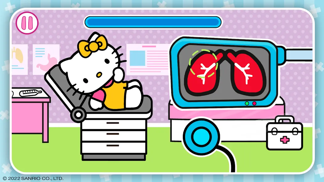 Hello Kitty: Kids Hospital (Хелло Китти) [МОД: Все открыто, Дополнительные деньги и Меню MOD] Screenshot 3