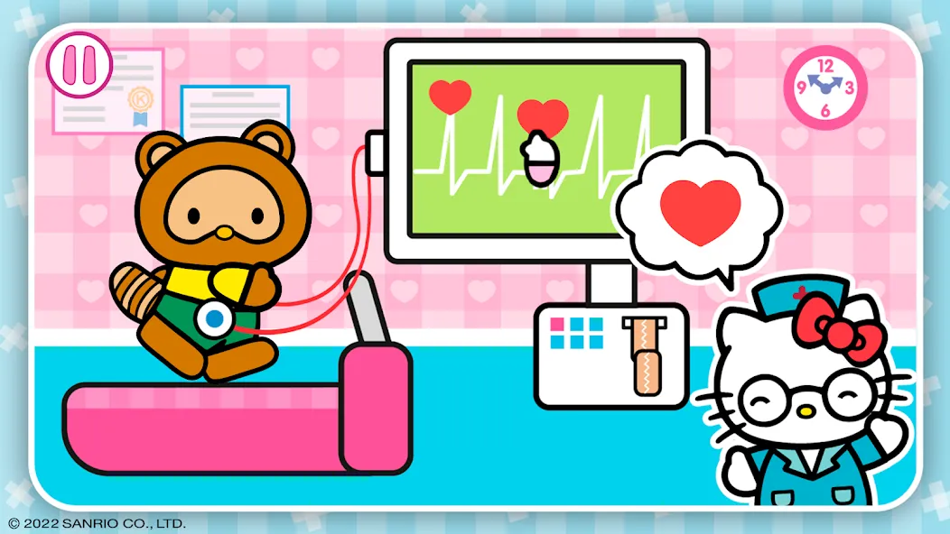 Hello Kitty: Kids Hospital (Хелло Китти) [МОД: Все открыто, Дополнительные деньги и Меню MOD] Screenshot 5