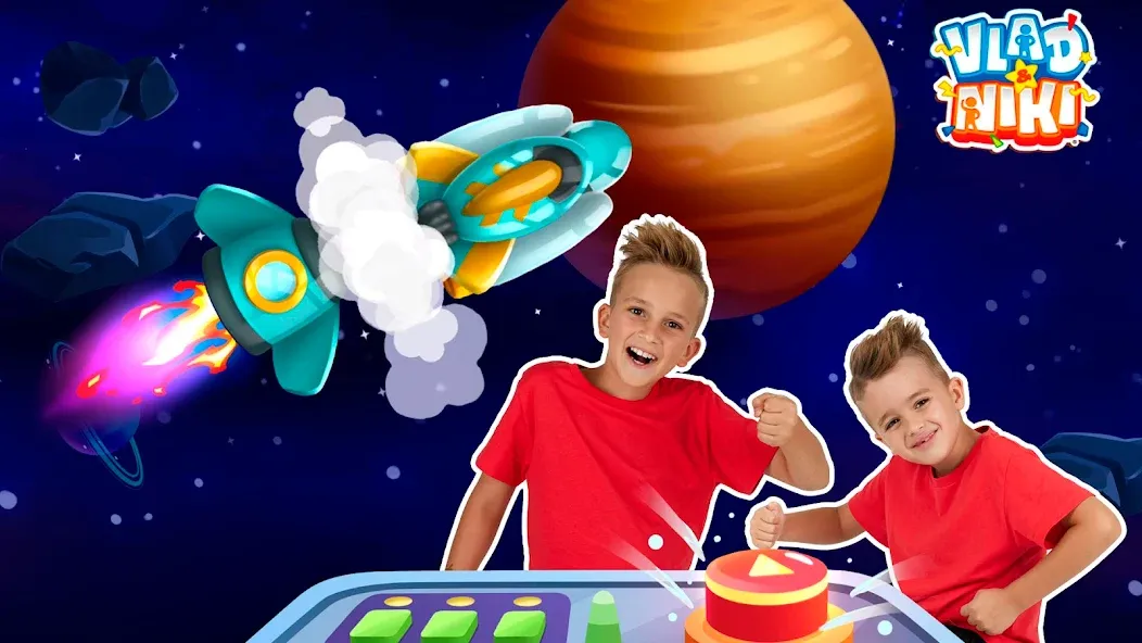 Vlad and Niki: Birthday Party [МОД: Деньги, Монеты и Меню MOD] Screenshot 3