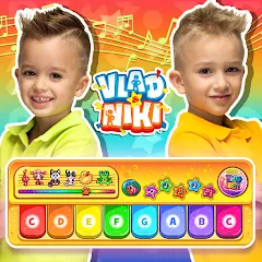 Скачать Vlad and Niki: Kids Piano [МОД: Много монет, Открытые уровни и Мега MOD] | Взлом Vlad and Niki: Kids Piano на Андроид
