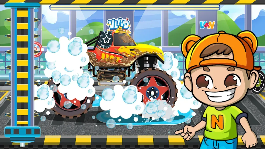 Monster Truck Vlad & Niki [МОД: Много монет, Открытые уровни и Мега MOD] Screenshot 3