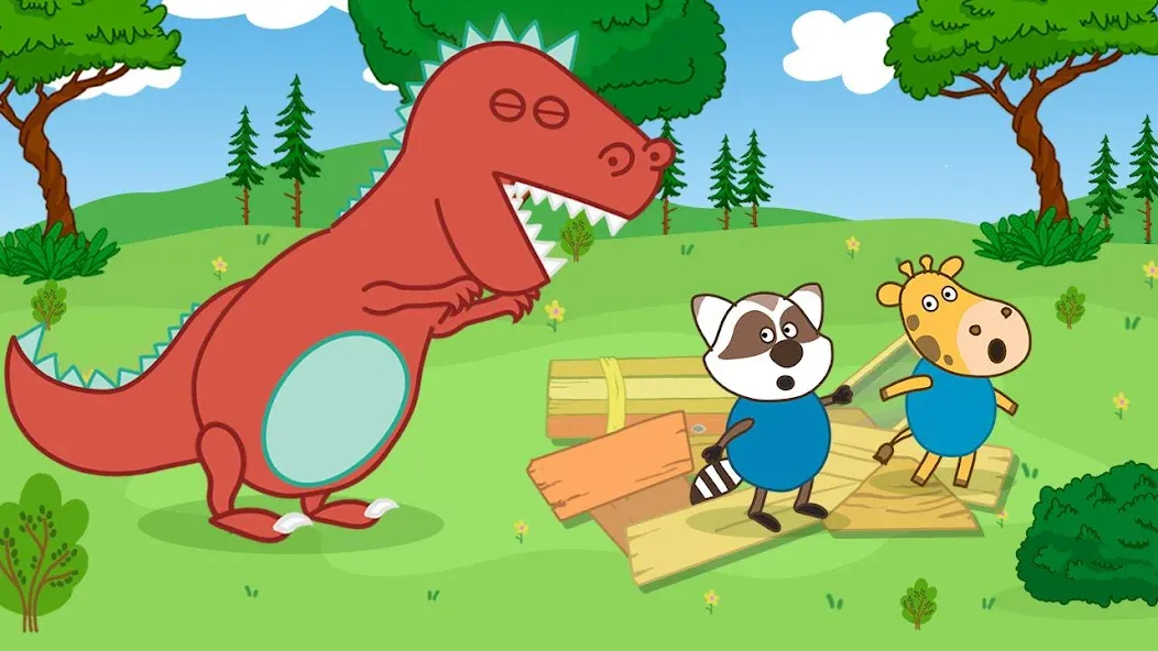 Three Little Pigs [МОД: Много монет, Открытые уровни и Мега MOD] Screenshot 3