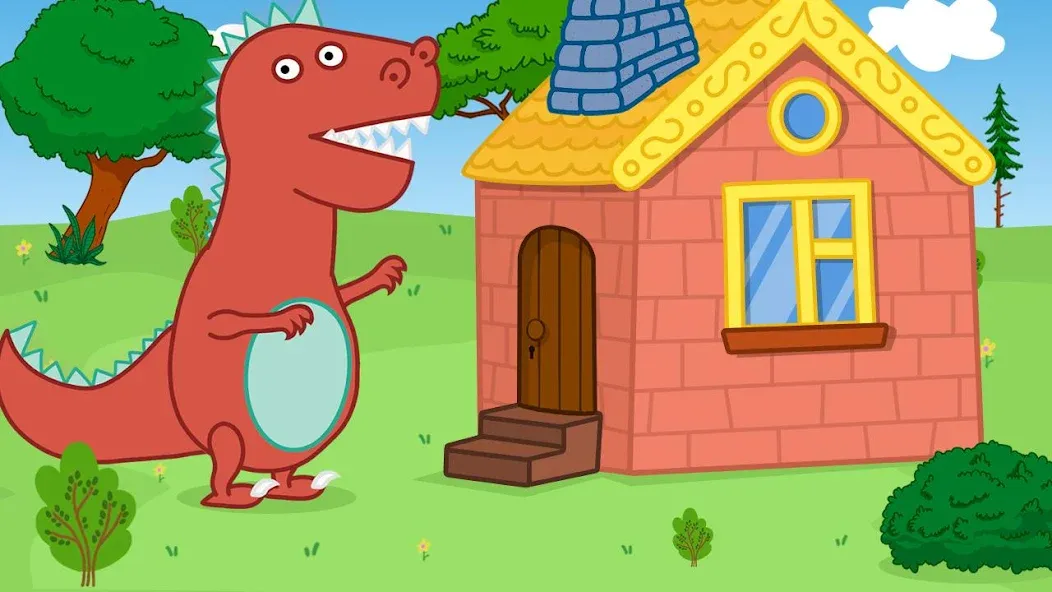Three Little Pigs [МОД: Много монет, Открытые уровни и Мега MOD] Screenshot 5