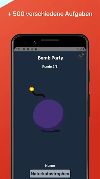 Bomb Party: Das Bombenspiel! (Бомб Пати) [МОД: Меню, Бесконечные монеты и Открытые уровни] Screenshot 3