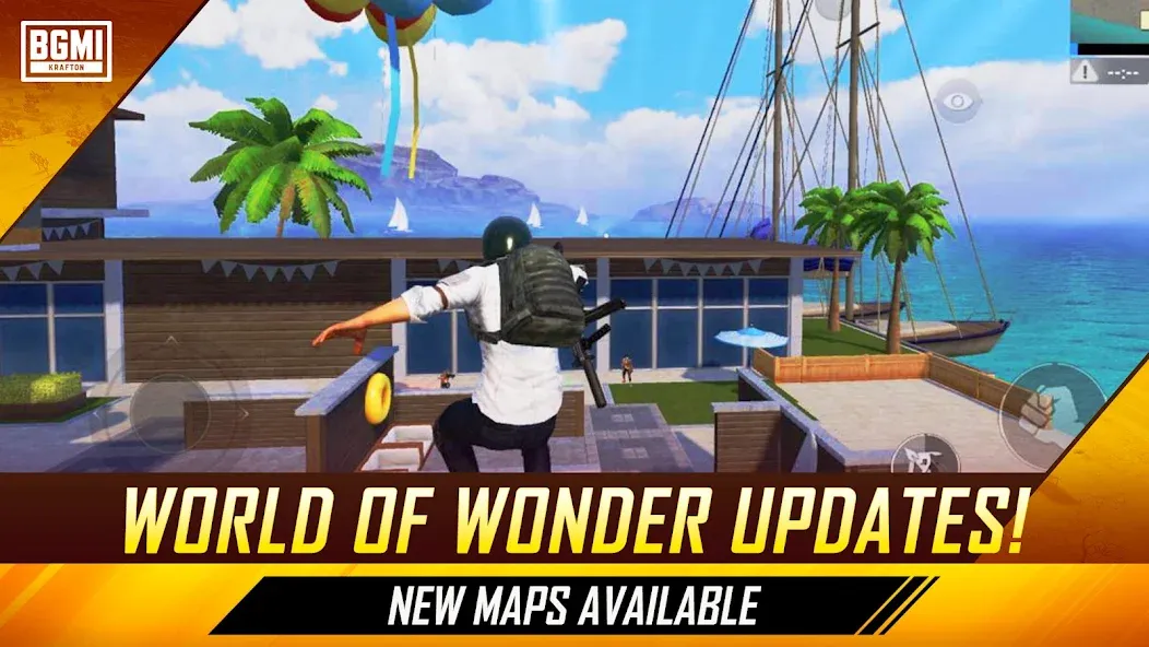 Battlegrounds Mobile India (Баттлграундз Мобайл Индия) [МОД: Все открыто, Дополнительные деньги и Меню MOD] Screenshot 5