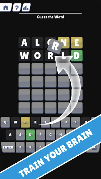 Wordly - Try to Guess Word (Вордли) [МОД: Меню, Бесконечные монеты и Открытые уровни] Screenshot 3