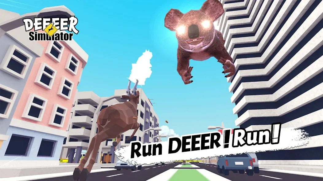 DEEEER Simulator: Modern World (ДИИИР Симулятор) [МОД: Много монет, Открытые уровни и Мега MOD] Screenshot 4