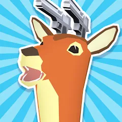 Скачать DEEEER Simulator: Modern World (ДИИИР Симулятор) [МОД: Много монет, Открытые уровни и Мега MOD] | Взлом DEEEER Simulator: Modern World на Андроид
