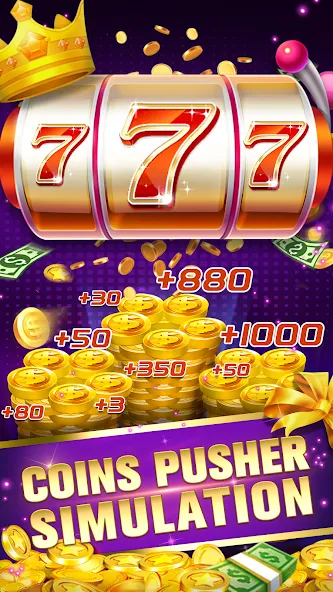 Daily Pusher Slots 777 (Дейли Пушер Слотс 777) [МОД: Все открыто, Дополнительные деньги и Меню MOD] Screenshot 2