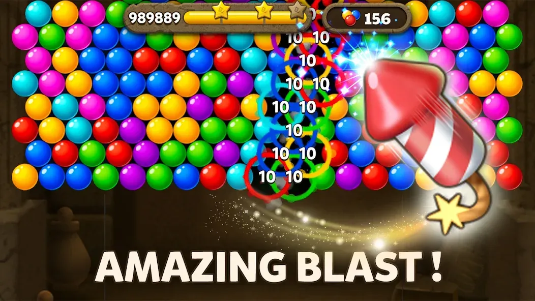 Bubble Pop Origin! Puzzle Game [МОД: Много денег, Монет и Все открыто] Screenshot 3