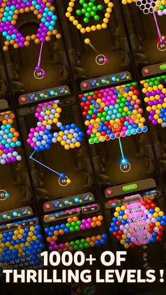 Bubble Pop Origin! Puzzle Game [МОД: Много денег, Монет и Все открыто] Screenshot 4