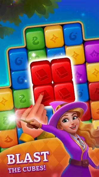 Magic Blast: Mystery Puzzle (Маджик Бласт) [МОД: Много монет, Открытые уровни и Мега MOD] Screenshot 2