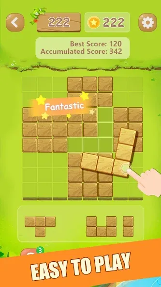 Puzzle Green Blocks (Пазл Зеленые Блоки) [МОД: Деньги, Монеты и Меню MOD] Screenshot 4